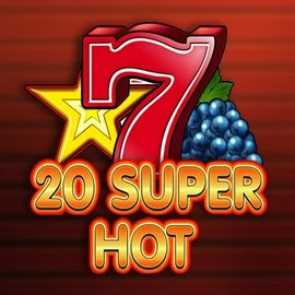 20 Super Hot online game logo by Amusnet Interactive on vincispincasinos.de
