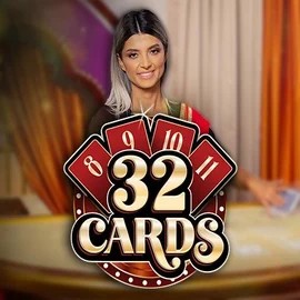 32 Cards casino game by Ezugi – featured logo at Vincispin Casino