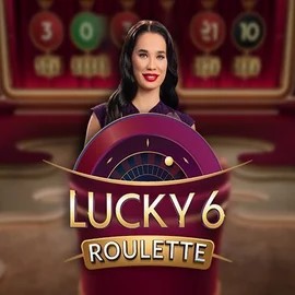 Lucky 6 Roulette logo by Pragmatic Play at Vincispin Casino